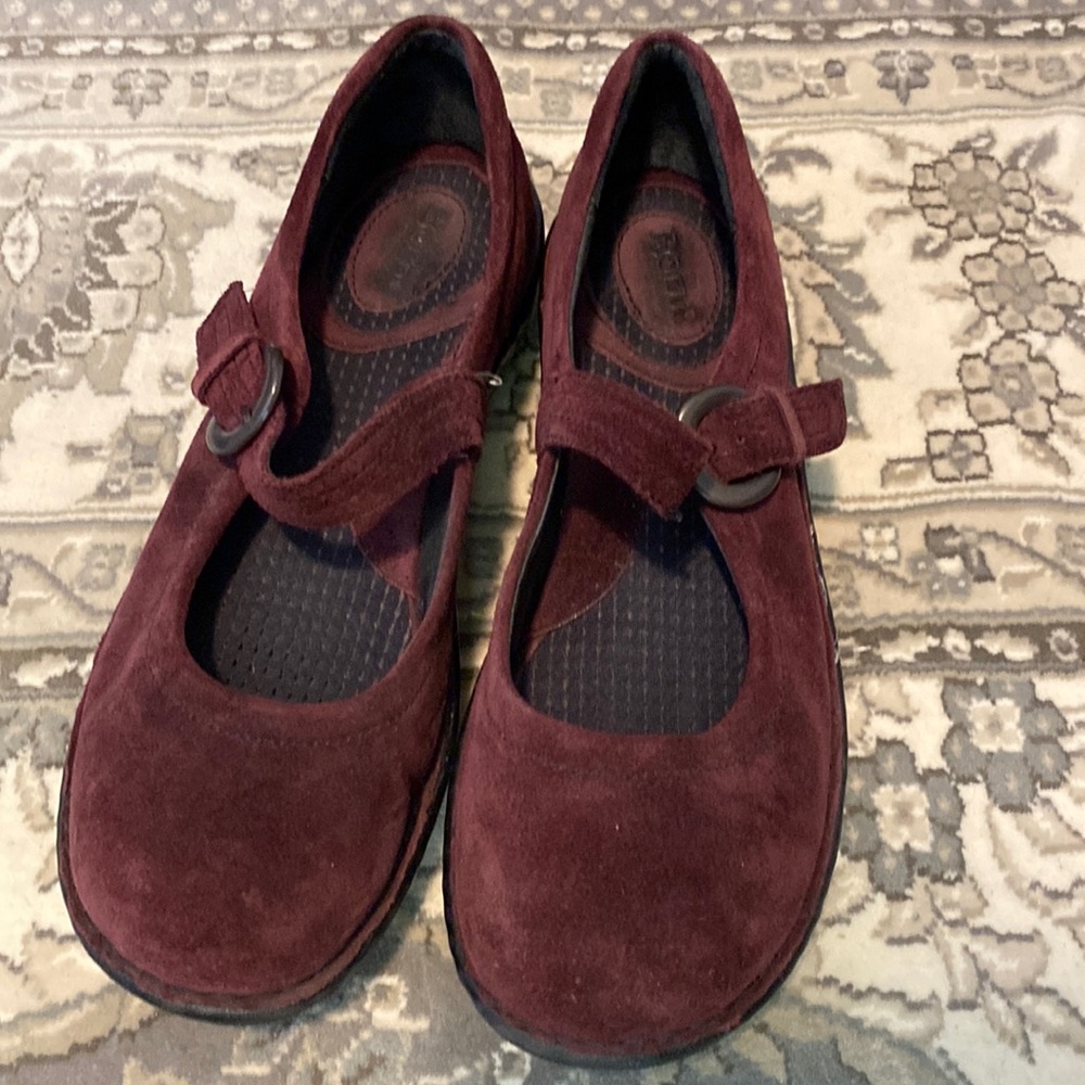 Plum Born Mary Janes
